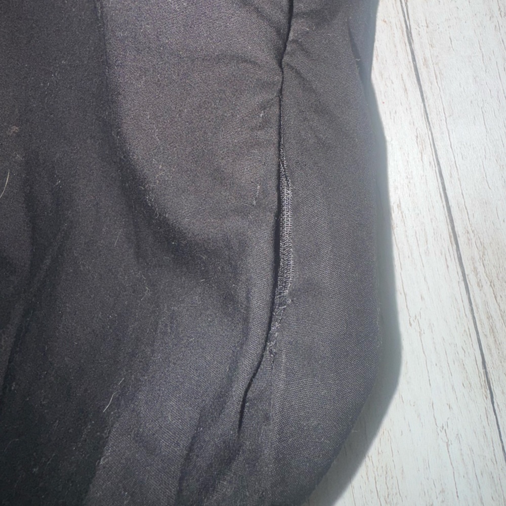 Maeve by Anthropologie Sweetheart Baby Doll Dress Puff Sleeve & Pockets Black M - Picture 12 of 14